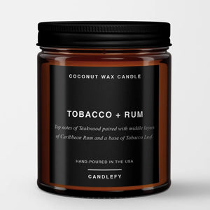 Tobacco & Rum Candle 16oz