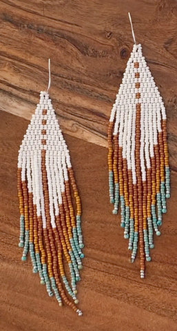 Tricolor Earrings