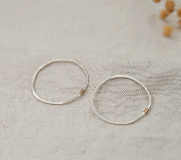Classic Stud Hoop Earrings