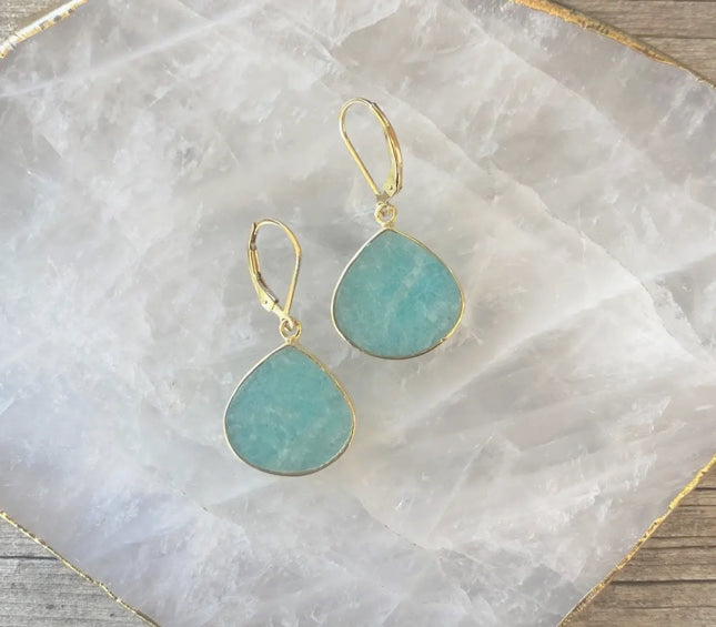 Amazonite Earrings