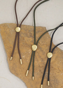 Recycled Bolo Necklace