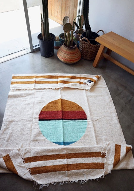 Earth Pastels Handwoven Blanket