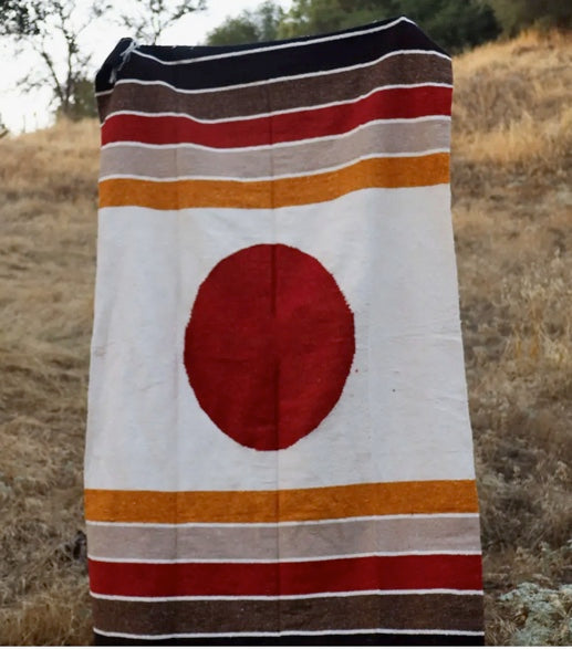 Harvest Moon Handwoven Blanket