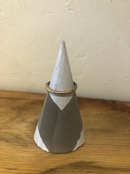 Mixed metal ring