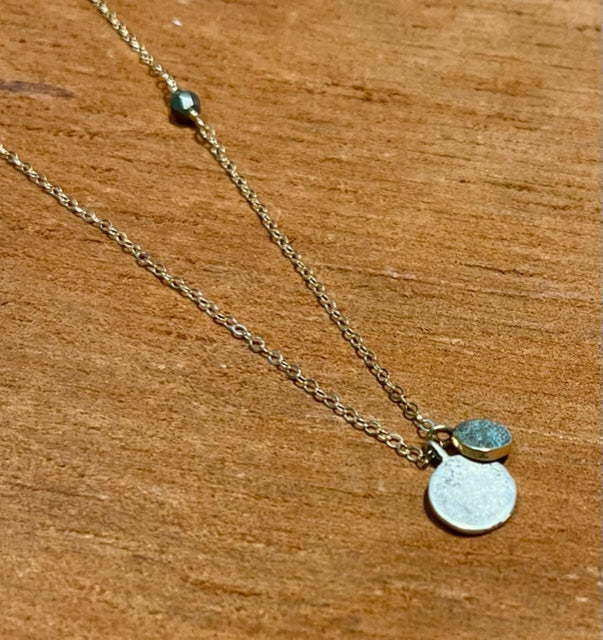 Disk necklace