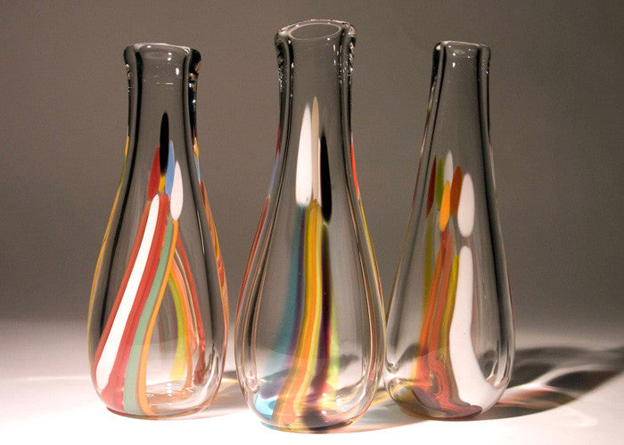 Hand-blown glass Candles