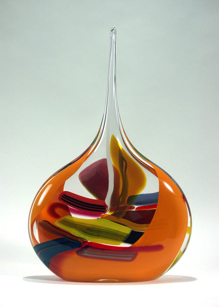 Hand-blown glass Sail
