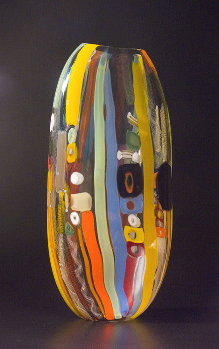 Handblown Tapestry Flat
