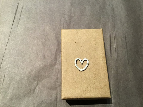 Heart Charm Silver