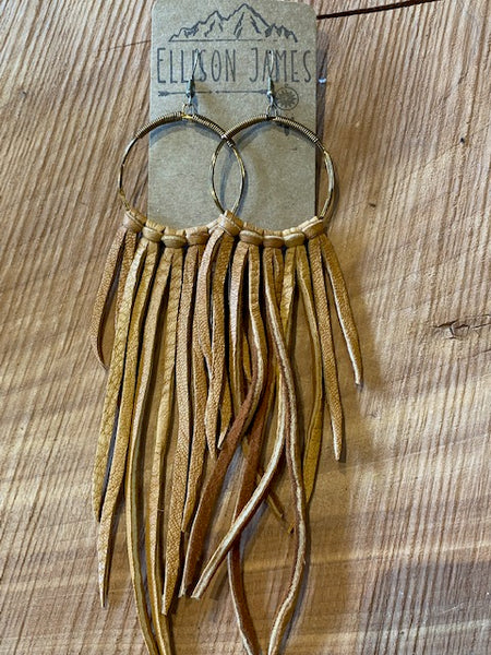 The Woodstock Fringe Earring