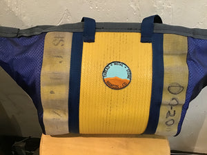 Repurposed Firehose Tote Lg