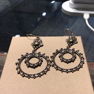 Flor Earring Bronze