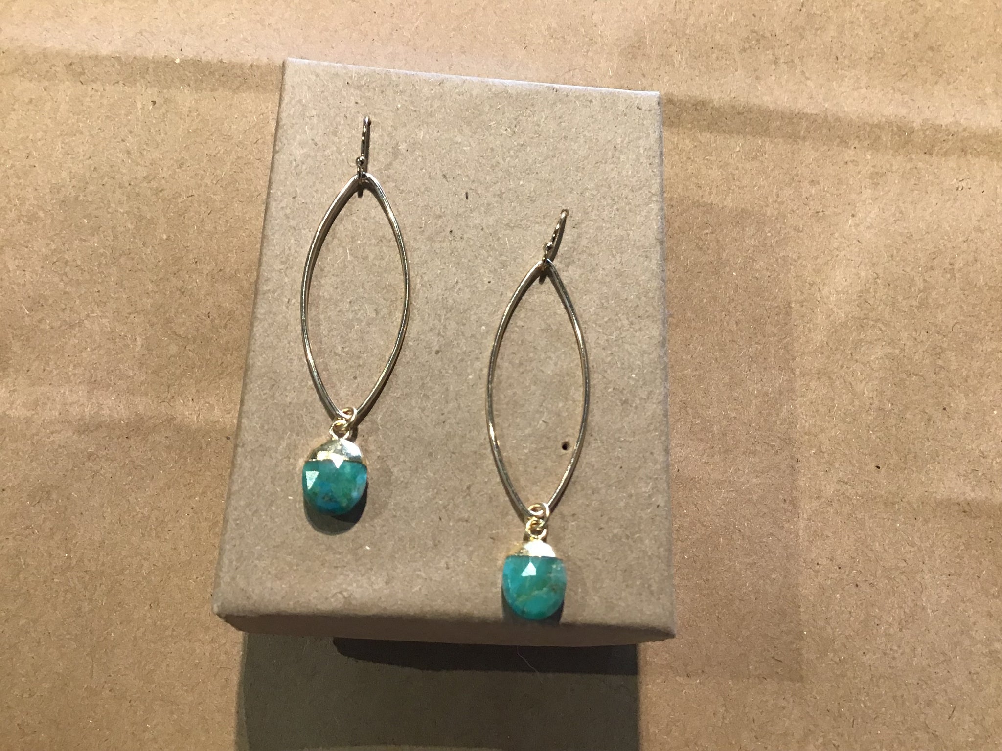 Meredith Marquis Earring Turquoise