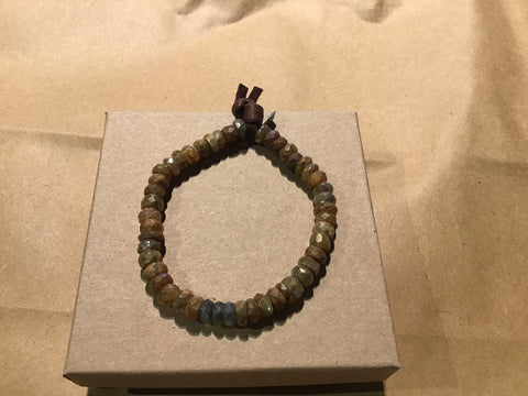 Bracelet Gold/Lab bracelet Beads