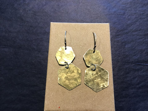 Geo Earring Hexagon