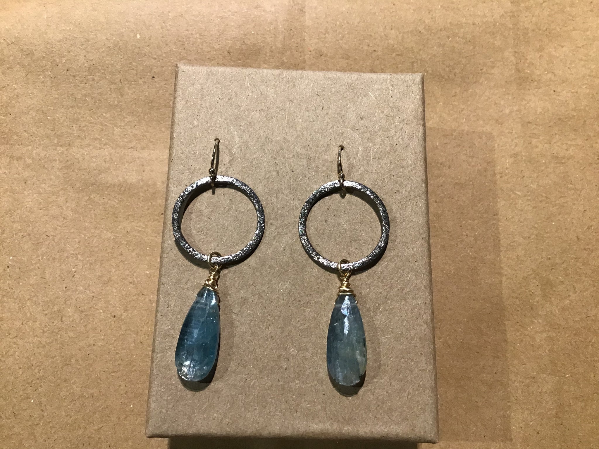 Aquamarine Drop Earring