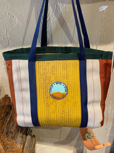 Repurposed Firehose Tote Small