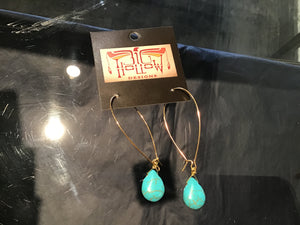 Turquoise Drop Earring