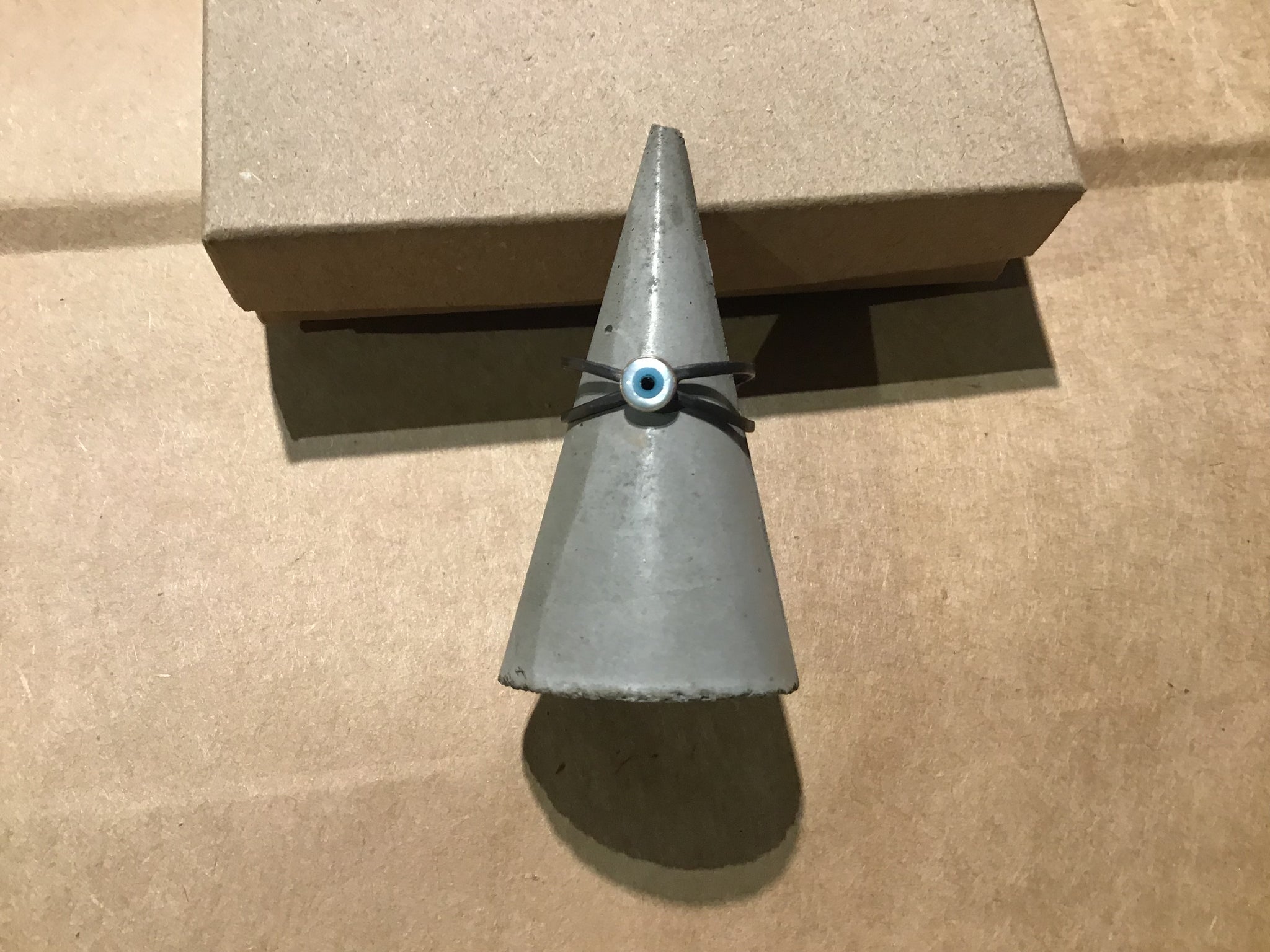 Crossed Lines w/Eye of Protection Ring