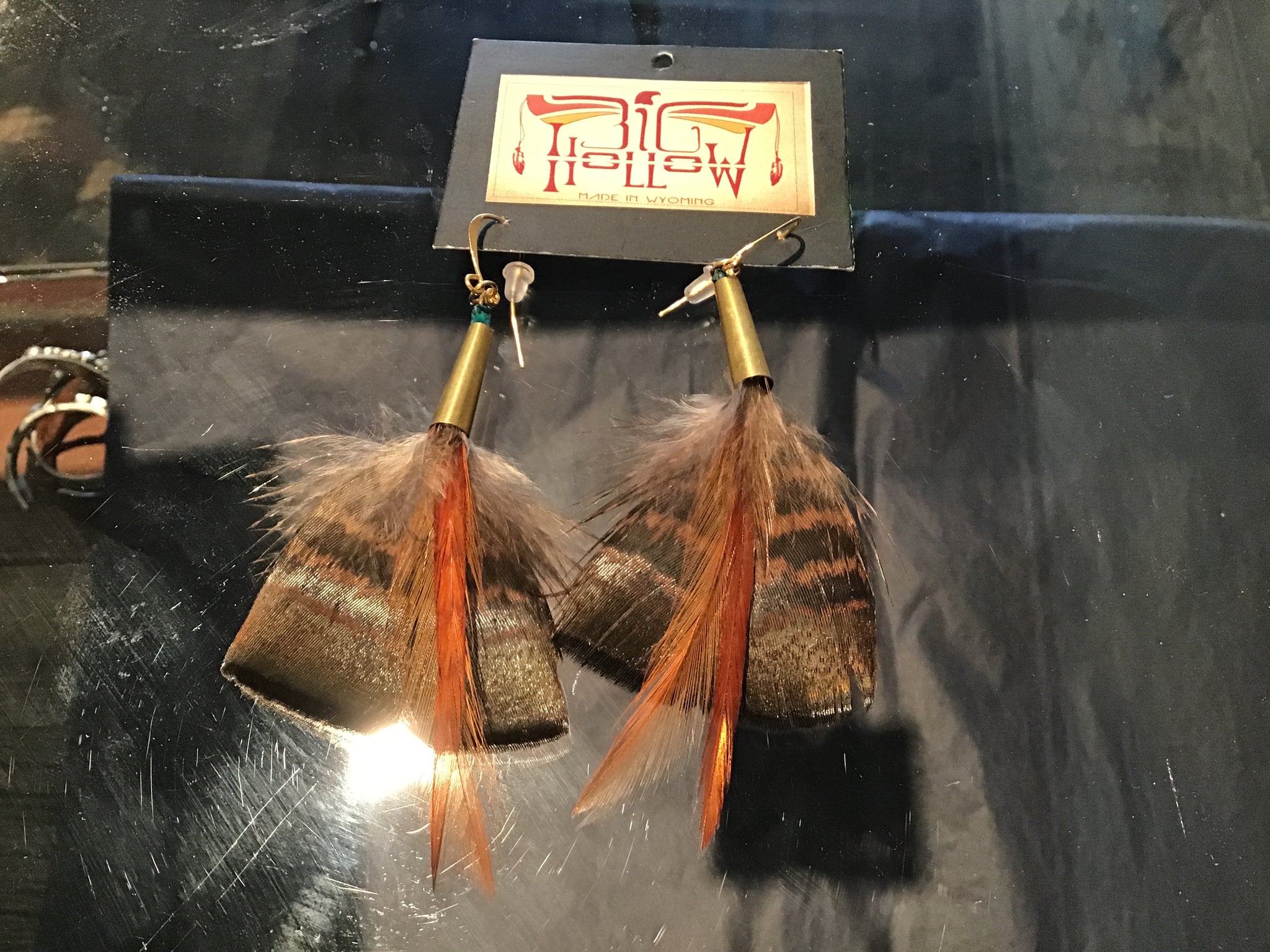 Wild Turkey Earring