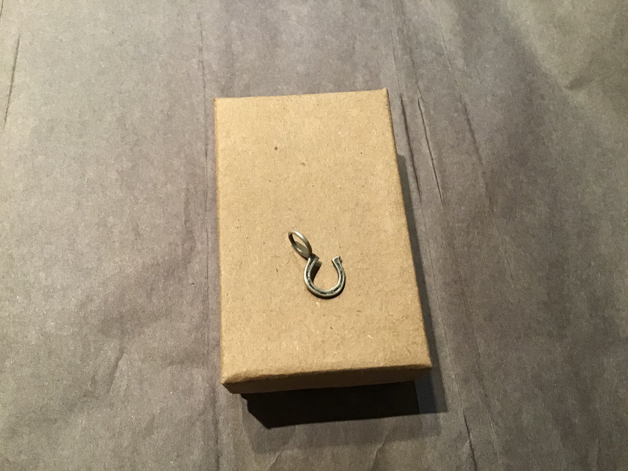 Horseshoe Charm Sterling Silver
