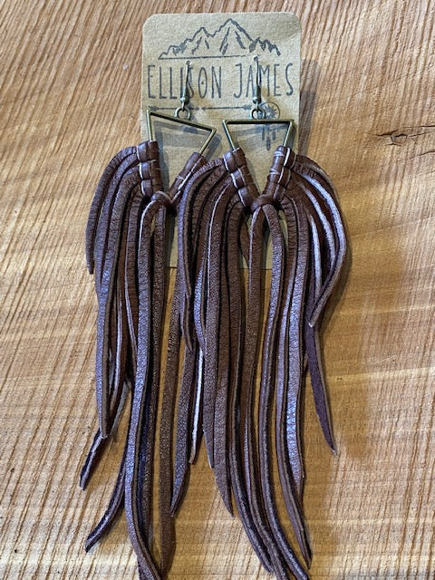 Yellowstone Fringe Earring