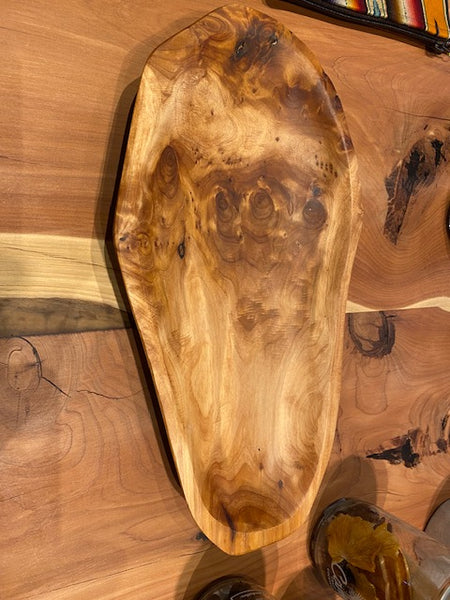 Wood Root Platter Lg