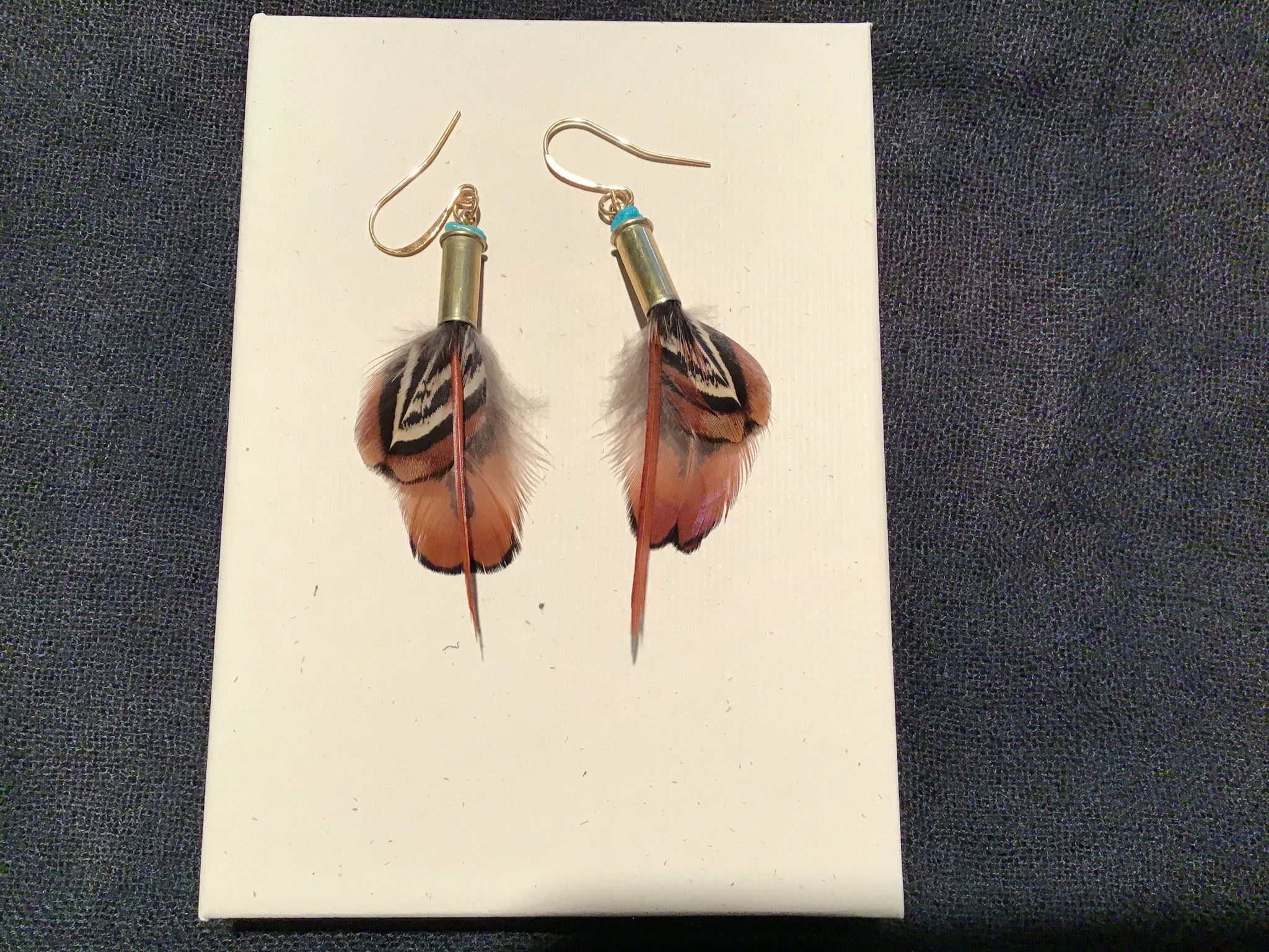 Pheasant Hunt Earring