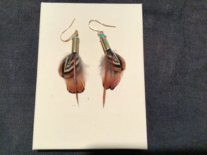 Pheasant Hunt Earring