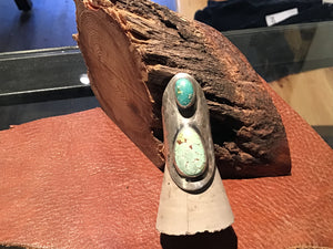 Turquoise Shield Ring