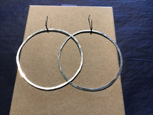 Big Ass Earring Silver