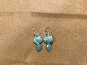 Earring Oval/Pear Drop