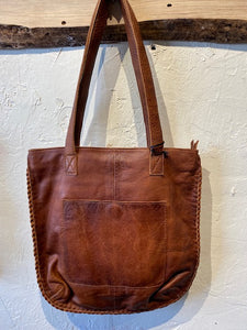 Lizzie Leather Tote