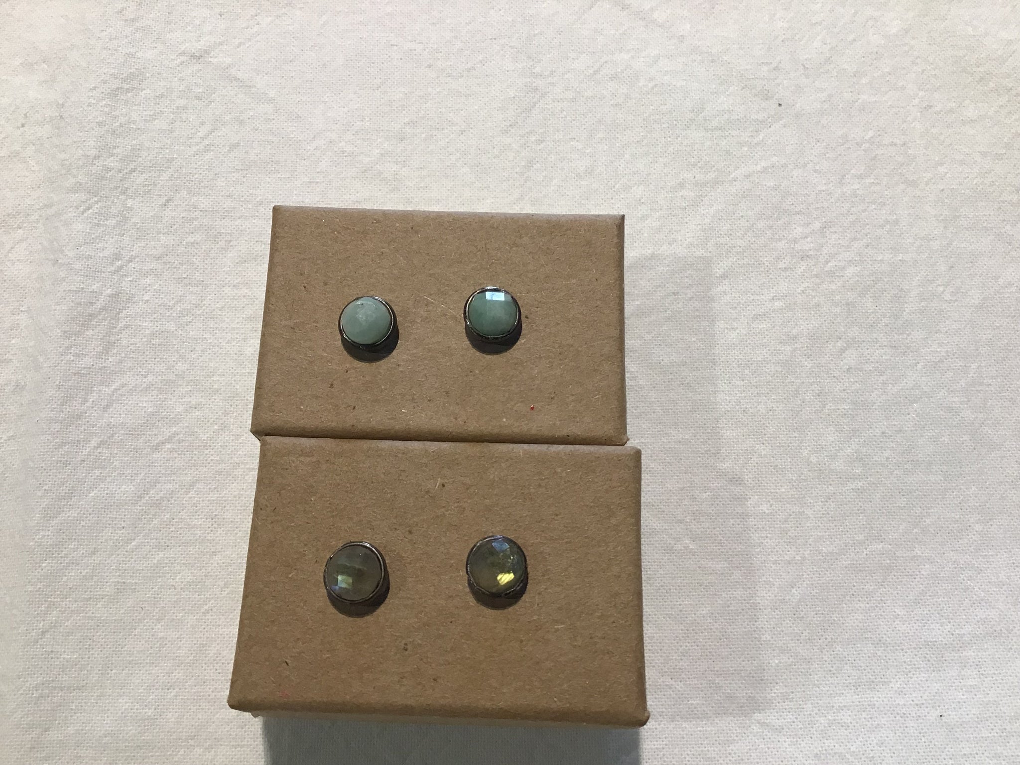 Gemstone Stud Earring Mini
