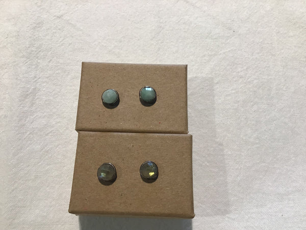 Gemstone Stud Earring Mini
