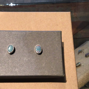 Opal Stud Earring